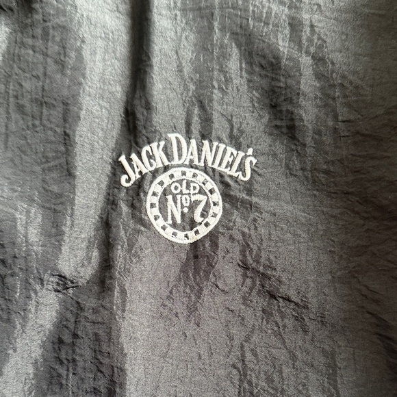 VINTAGE and rare 90 Jack Daniels Jacket - hilton Black, Purple, Teal - large men - Picture 5 of 8